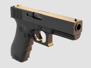 handgun Modello 3D