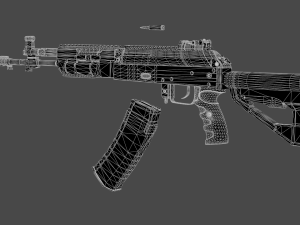 ak12 assault rifle Modèle 3D