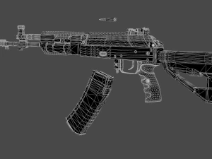 ak12 assault rifle 3D Model