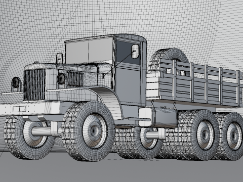 Utility Truck Modelo 3D