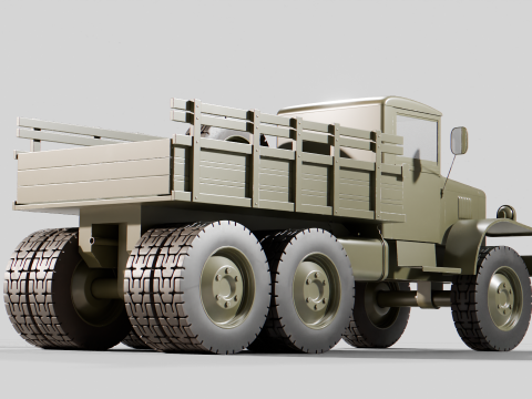 Utility Truck Modelo 3D