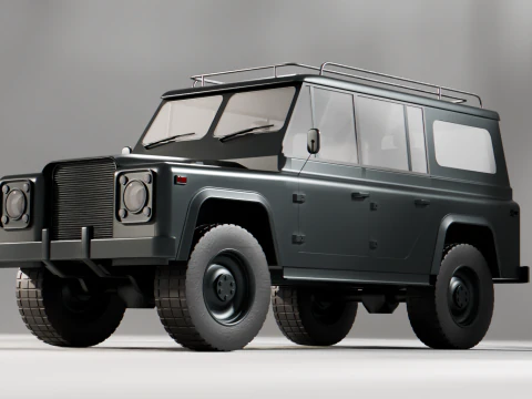 Landcruiser todoterreno 4x4 Modelo 3D