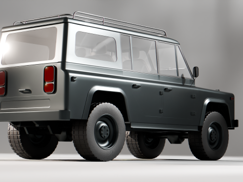 Offroad 4x4 landcruiser Modèle 3D