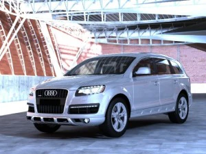 2013 audi q7 Modello 3D