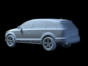 2013 audi q7 Modello 3D