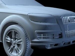 2013 audi q7 Modello 3D