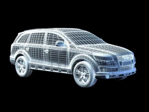 2013 audi q7 Modello 3D