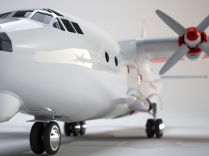 airplane an12 Modelo 3D
