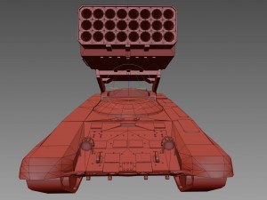 tos system 3D 模型
