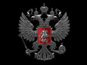 lambang Rusia Model 3D