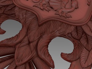 russian coat of arms Model 3D