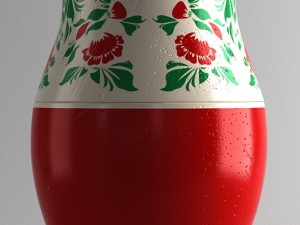 matryoshka russian and china 3Dモデル