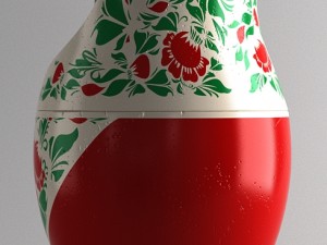 matryoshka russian and china 3Dモデル