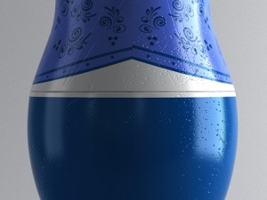 matryoshka russian and china 3Dモデル