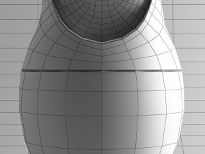 matryoshka russian and china 3Dモデル