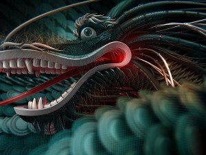 chinese dragon 3D Model
