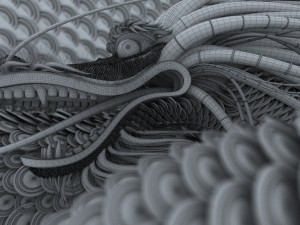 chinese dragon 3D Модель