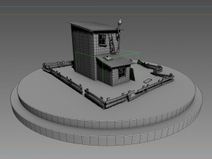 old house 3D 模型