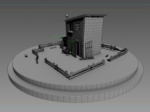 old house 3D 模型