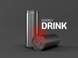 Energy-Drink-Bank 3D Modell