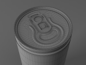 energy drink bank Model 3D