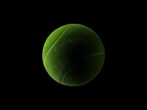 baseball and tennis balls 3D Model