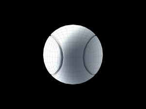 baseball and tennis balls 3D 모델