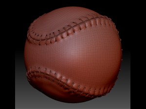 baseball and tennis balls 3D 모델