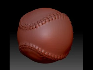 baseball and tennis balls 3D Model