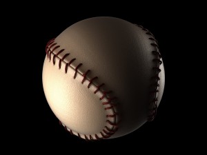 baseball and tennis balls 3D 모델