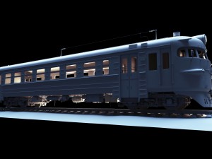 ussr train er9p-132 Modèle 3D