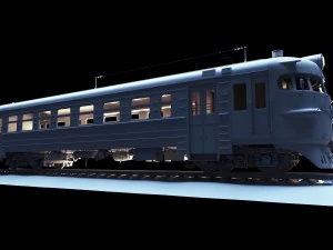 यूएसएसआर ट्रेन er9p-132 3D मॉडल