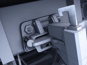 यूएसएसआर ट्रेन er9p-132 3D मॉडल