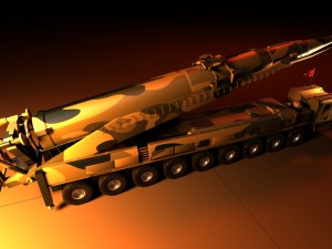 hwasong rocket the north korea Modèle 3D