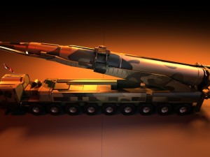 hwasong rocket the north korea Modèle 3D
