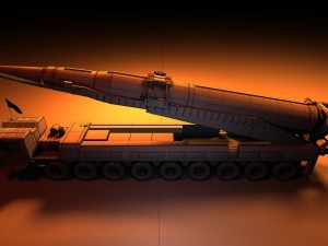 hwasong rocket the north korea Modèle 3D