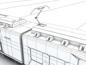 Lastochka train 3D 模型