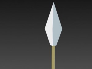 3d spear 3D Model