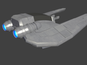 small fighter Modelo 3D