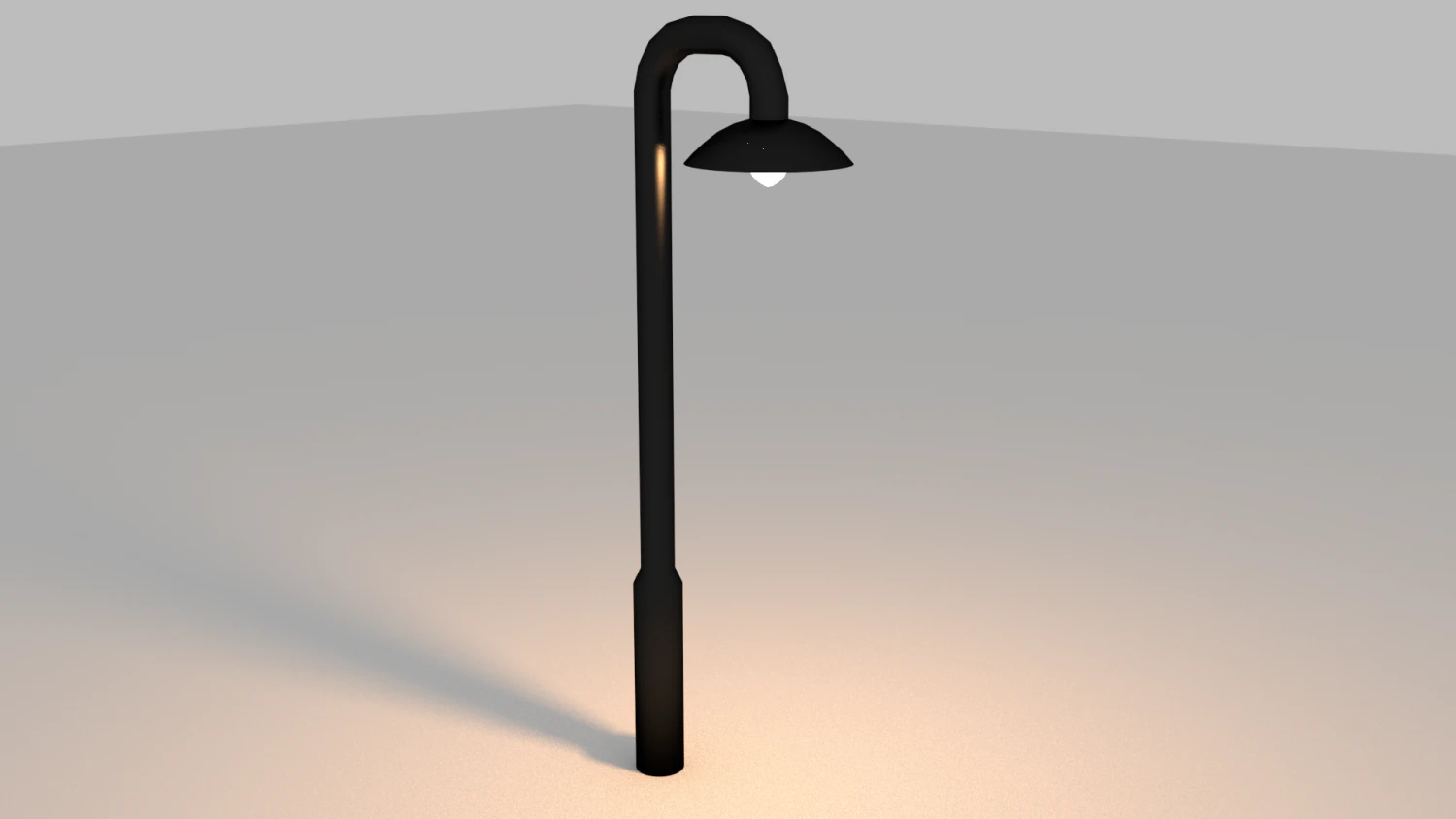 street lamp 3D Model .c4d .max .obj .3ds .fbx .stl .blend