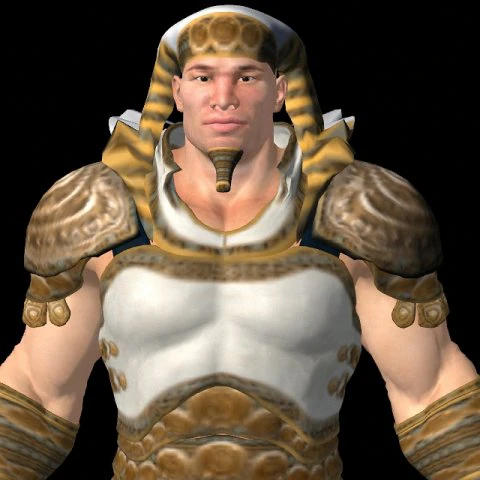 египетский фараон 3D Модель .c4d .max .obj .3ds .fbx .stl .blend 