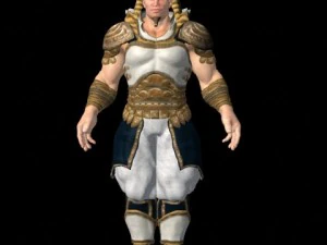 египетский фараон 3D Модель