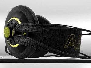 akg k240 headphones Model 3D