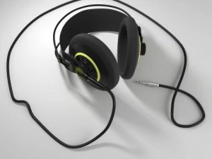 akg k240 headphones 3D Model