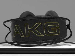 akg k240 headphones 3D Model