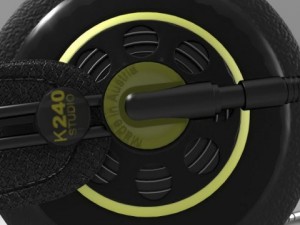akg k240 headphones 3Dモデル