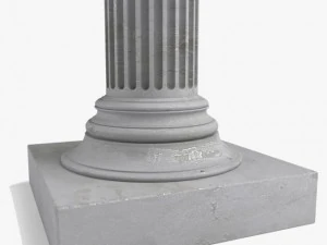concrete column 3D Model