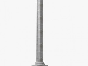 concrete column 3D 模型
