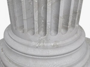 concrete column 3D 模型