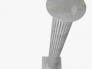 concrete column 3D 模型